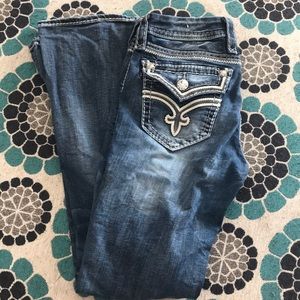 Size 28 bootcut Rock Revival Ashley Boot jeans